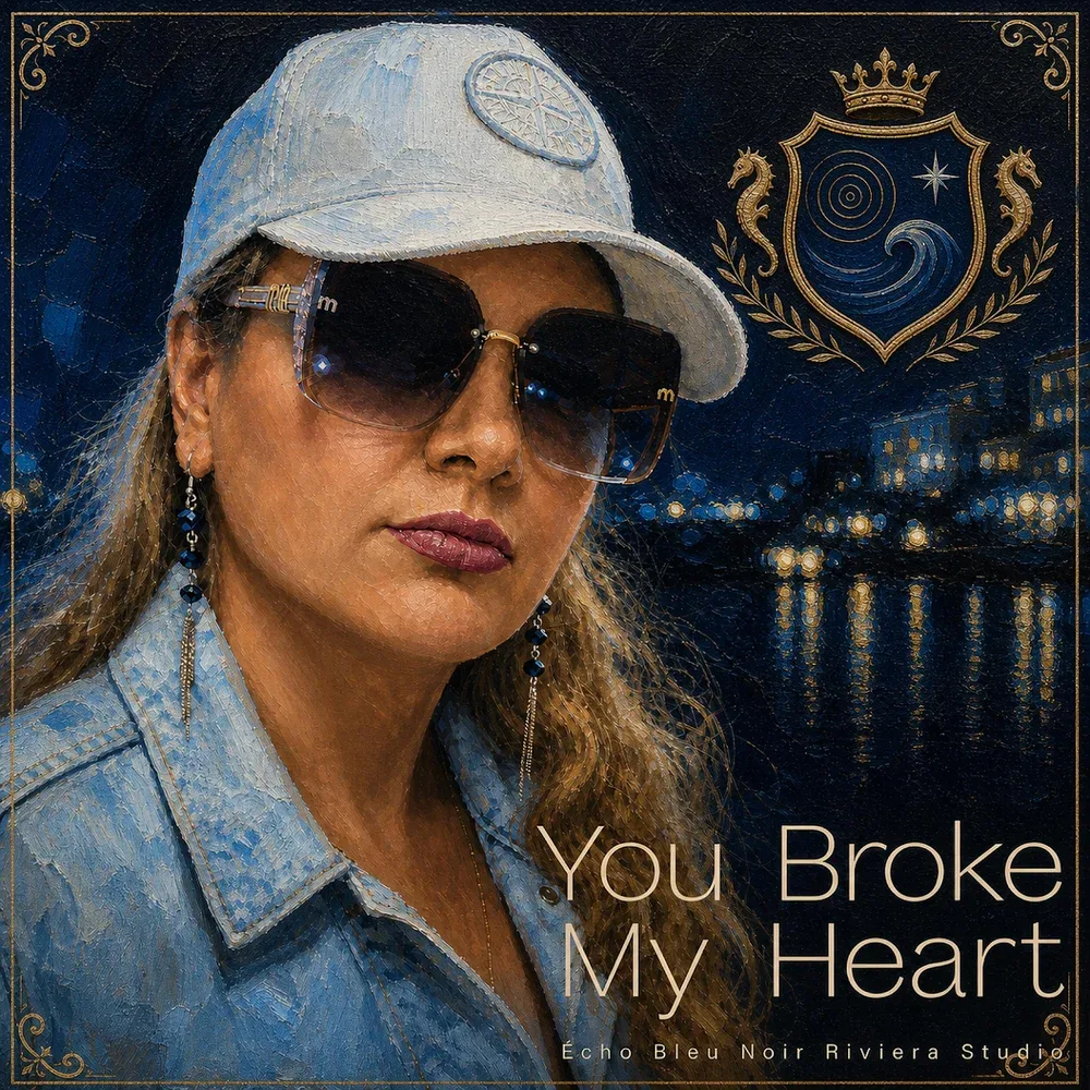 You broke my heart official cover artwork